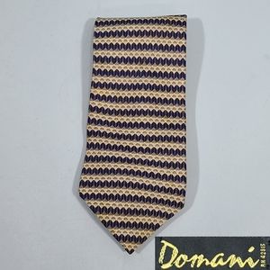 Domani 100% Silk Vintage Tie
